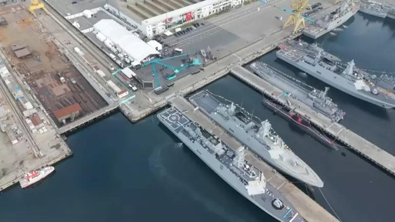 pns khaibar - PNS Khaibar Delivered in Istanbul