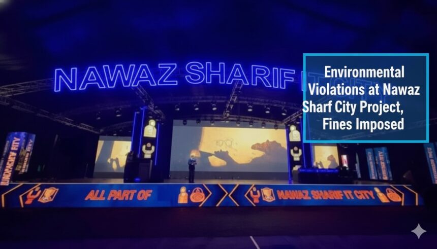 nawaz sharif it city - Nawaz Sharif IT City Firms Fined for Pollution