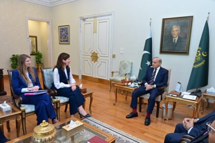 baroness chapman - Baroness Chapman Meets Prime Minister in Islamabad