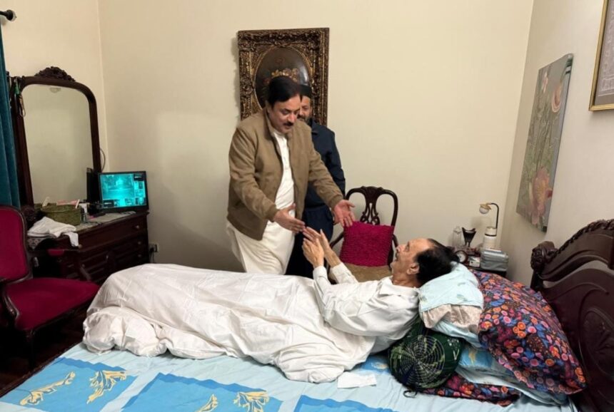 raja zafar-ul-haq - Acting Senate Chairman Visits Raja Zafar-ul-Haq