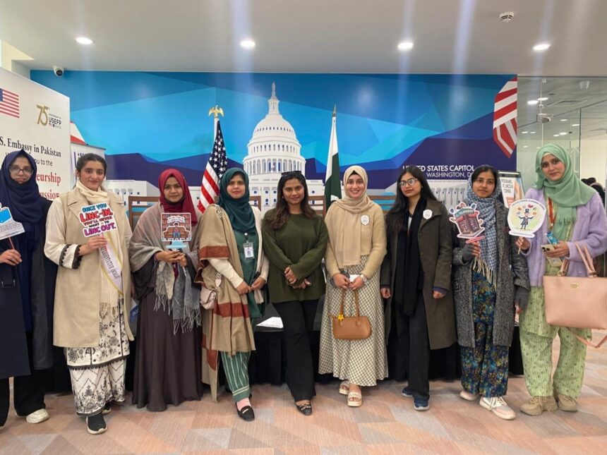 lincoln corner - RWU Students Visit Reopened Lincoln Corner Islamabad