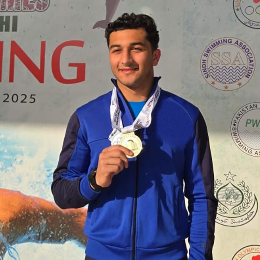 hamza asif - Hamza Asif Becomes Pakistan's Fastest Swimmer