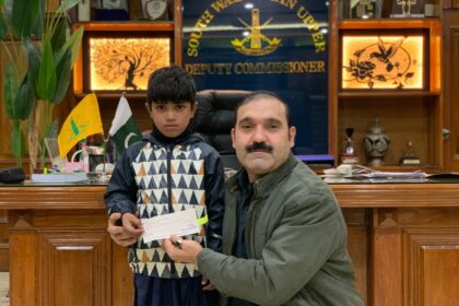 cvc compensation - DC Issues CVC Compensation in South Waziristan