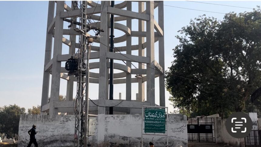 rawalpindi water tanks - Rawalpindi Water Tanks Remain Idle for Three Years