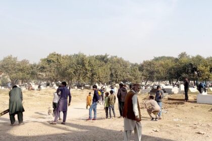 sports grounds - Rawalpindi Children Play in Cemeteries Over Sports Grounds