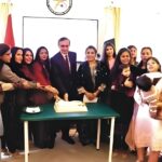 pakistan embassy - Pakistan Embassy Hosts Christmas Cake Event