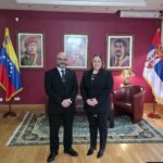 faraz zaidi - Ambassador Faraz Zaidi Meets Venezuelan Envoy in Belgrade