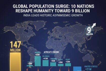 population surge - Ten Countries Drive Global Population Surge