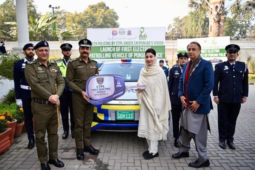 electric patrol vehicles - Punjab Police Unveils Electric Patrol Vehicles