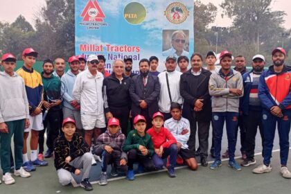 junior tennis - Millat Tractors Junior Tennis Championship Kicks Off