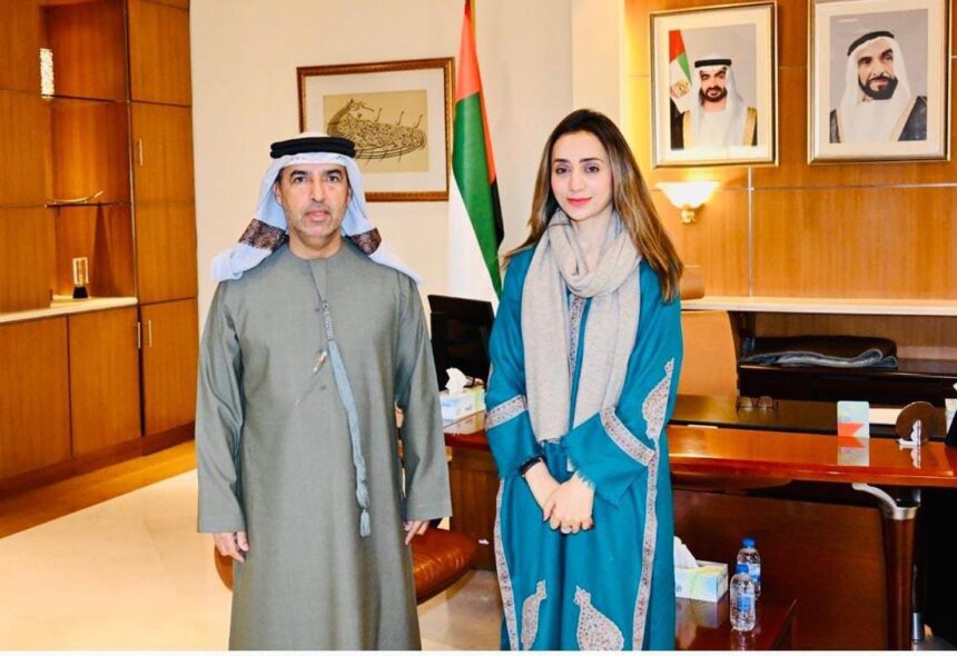 misbah khar - Misbah Khar Meets UAE Ambassador to Boost Ties