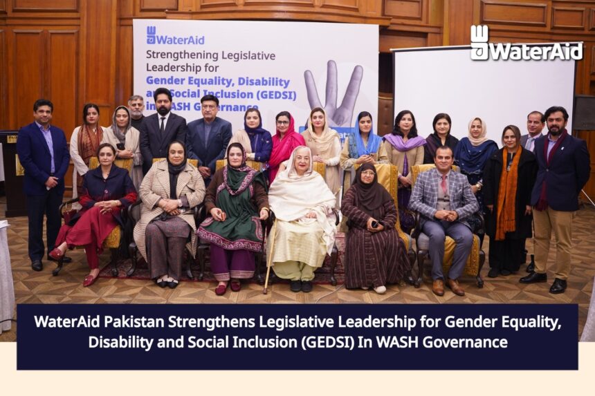 gedsi in wash - WaterAid Pakistan Strengthens GEDSI in WASH