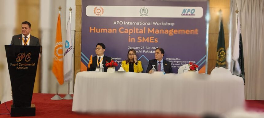 sme human capital - SME Human Capital Workshop Begins in Karachi