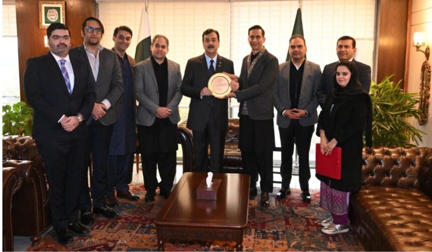 abid sher ali - Abid Sher Ali Meets Acting President Yousaf Gilani