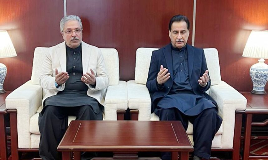 ayaz sadiq - Speaker Ayaz Sadiq Offers Condolences to Wali Khan