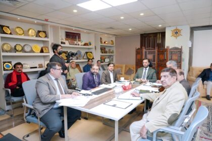 mustafa kamal - Mustafa Kamal Chairs High Level Health Meeting