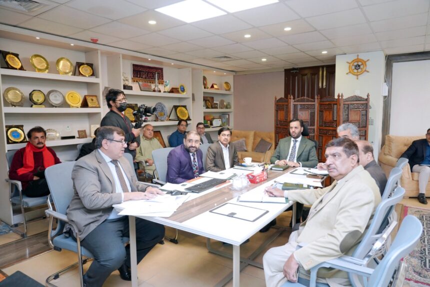 mustafa kamal - Mustafa Kamal Chairs High Level Health Meeting