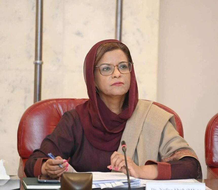 nafisa shah - Nafisa Shah Condoles Zulfiqar Ali Gaho Passing