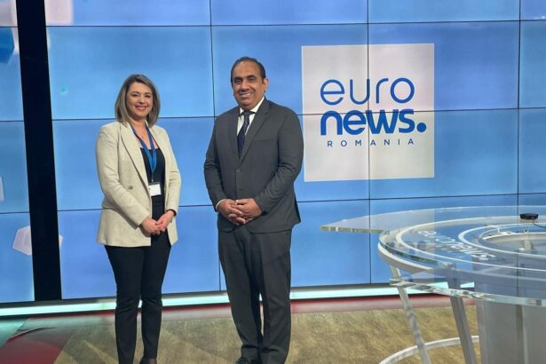 euronews romania - Ambassador Nizmai Visits Euronews Romania