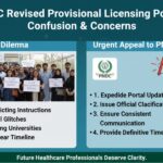 pmdc provisional license - PMDC Provisional License Portal Sparks FMG Confusion