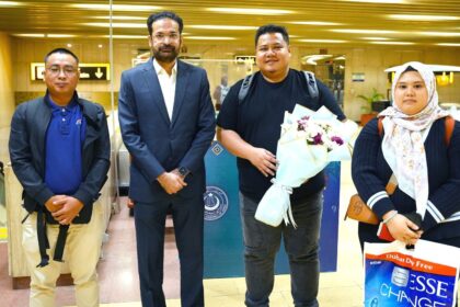 johor assembly - Johor Assembly Delegation Arrives in Karachi