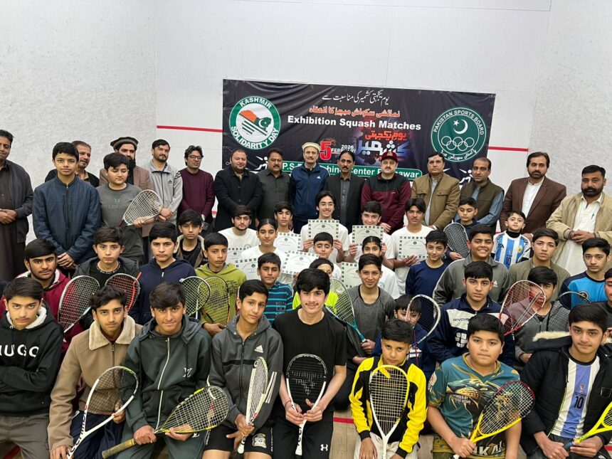 kashmir squash - Kashmir Squash Event Draws 150 Players in Peshawar