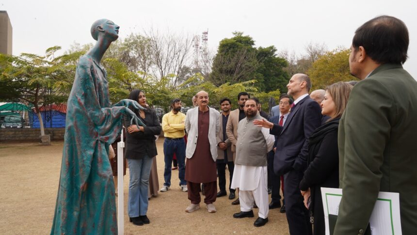 installation garden - PNCA Unveils Installation Garden at Islamabad Lawn