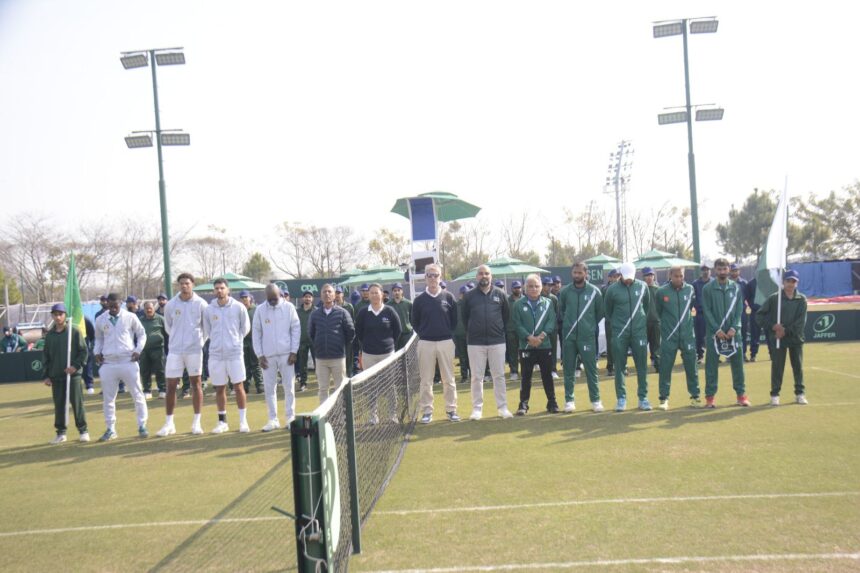 davis cup - Pakistan Lead Senegal in Davis Cup Tie