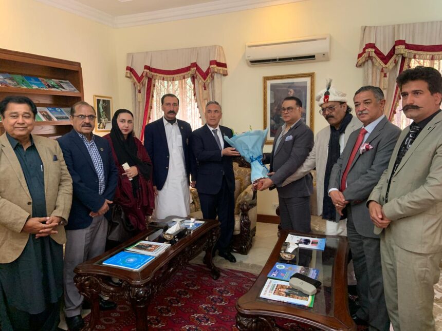 pakistan turkmenistan ties - Pakistan Turkmenistan Parliamentary Group Meets Ambassador