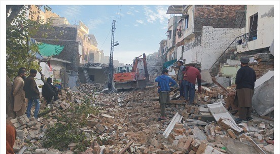 westridge encroachment - Westridge Encroachment Operation Clears Illegal Constructions