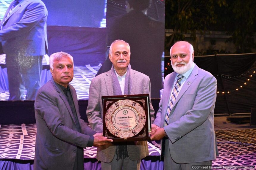 hec chairman - PMAS Hosts Felicitation for HEC Chairman