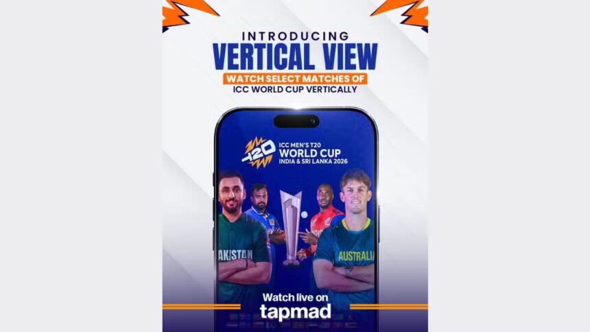 vertical streaming - tapmad Launches Pakistan First Vertical Streaming