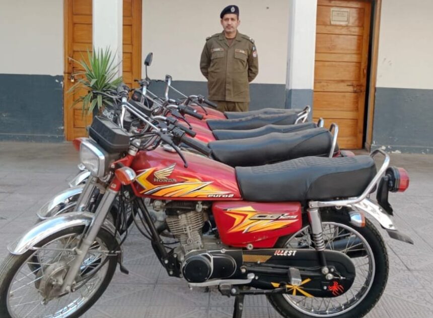 motorcycle theft - Rawalpindi Police Recover Stolen Motorcycles