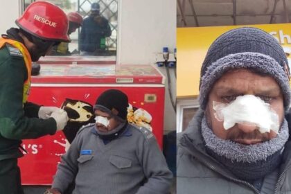 kite string injury - Kite String Injury Leaves Rawalpindi Warden Hurt