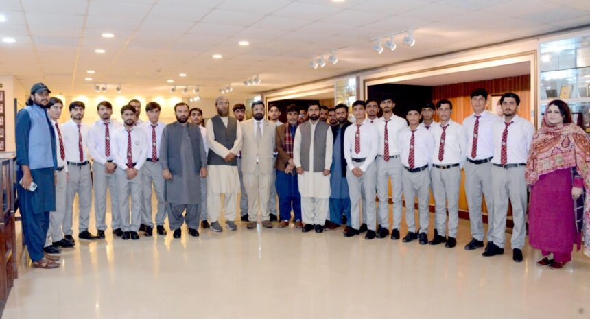 senate visit - Balochistan Students Complete Senate Visit