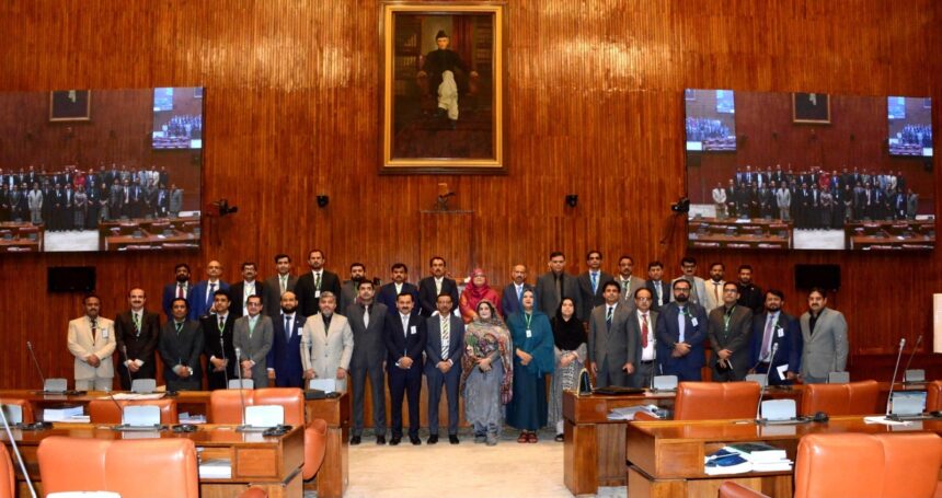 parliament house - Sindh Officers Visit Parliament House Islamabad