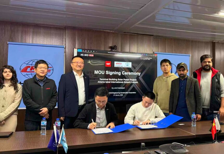 hi-mo x10 - LONGi Hi-MO X10 Powers Lahore Airport Expansion