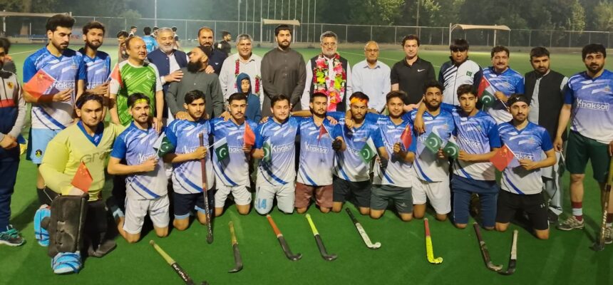 pak china friendship - Baghdada Defeats Islamia College in Pak China Friendship Match