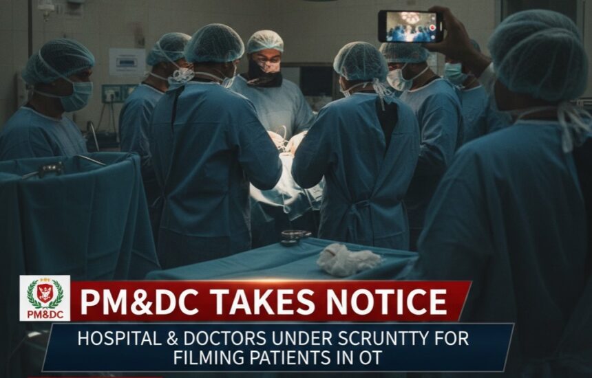 pmdc - PMDC Demands Answers Over Patient Filming