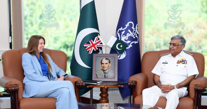 naval chief - UK High Commissioner Meets Naval Chief in Islamabad