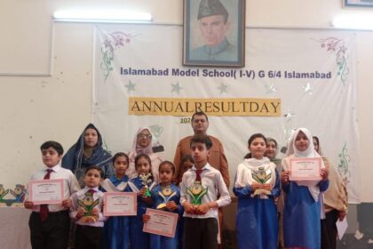 islamabad model school - Islamabad Model School Records 100 Percent Pass