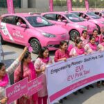 ev pink taxi - Sindh Launches EV Pink Taxi for Women