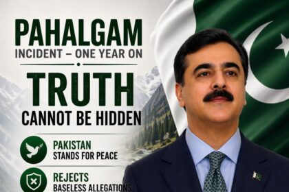 pahalgam incident - Gilani Affirms Pakistan Stance on Pahalgam Incident