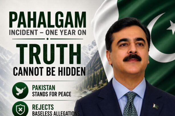 pahalgam incident - Gilani Affirms Pakistan Stance on Pahalgam Incident