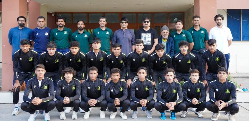 pakistan u16 - Pakistan U16 Squad Heads to UEFA Tournament