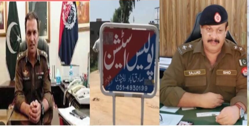 rawalpindi police - Rawalpindi police intensify crackdown in Sadiqabad