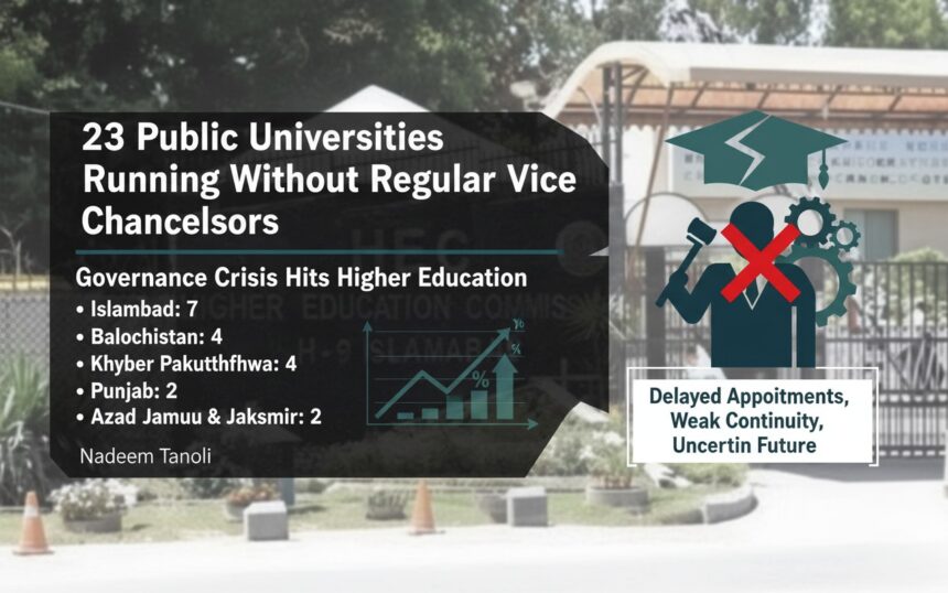 public universities - 23 Public Universities Operating Without Regular VCs
