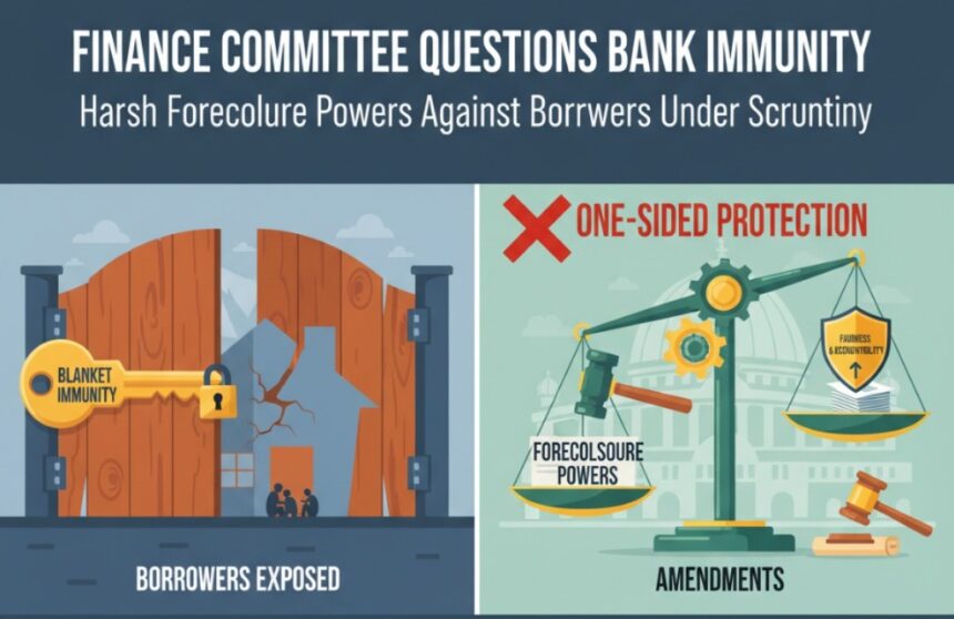 bank immunity - Bank Immunity Questioned by Finance Committee