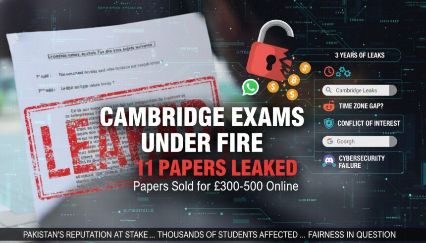 cambridge paper leaks - Cambridge Paper Leaks Shake Pakistan Exams