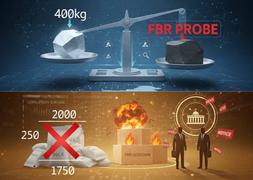 fbr probe - FBR Probe Over Missing Silver and Milk